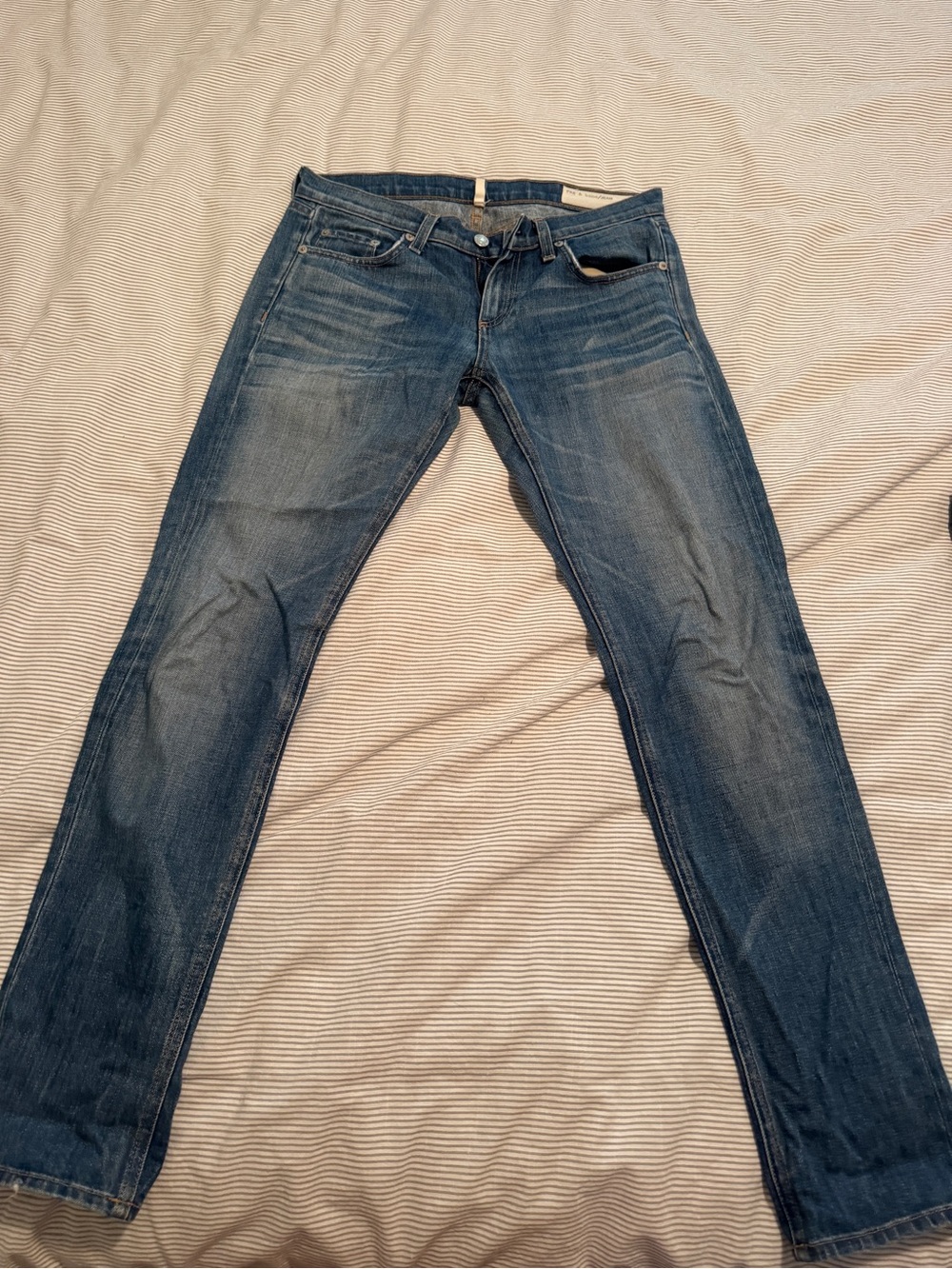 Rag & bone Dre mid rise skinny jeans